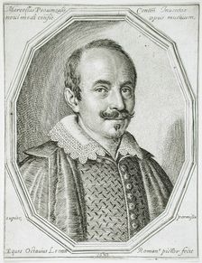 Portrait of Marcellus Provencalus, 1623. Creator: Ottavio Mario Leoni