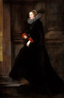 Portrait of Marchesa Geronima Spinola, ca 1624. Artist: Dyck, Sir Anthonis, van (1599-1641)