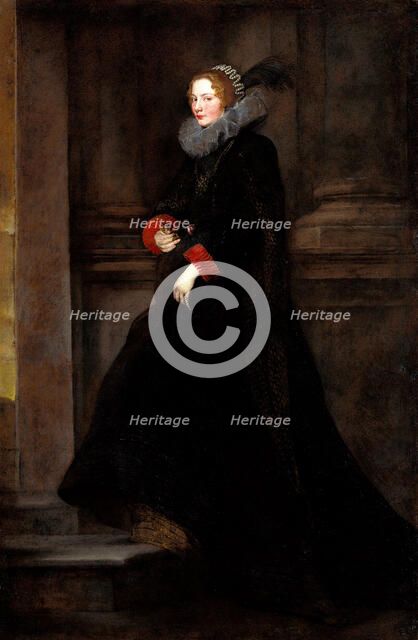 Portrait of Marchesa Geronima Spinola, ca 1624. Artist: Dyck, Sir Anthonis, van (1599-1641)