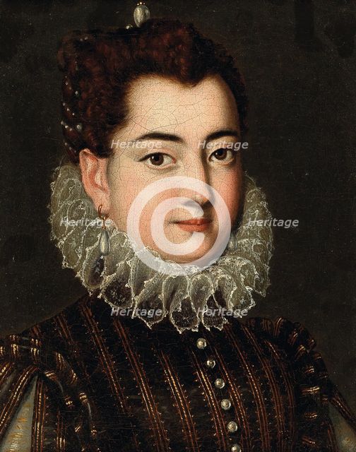 Portrait of Marchioness Clelia Farnese (1556-1613), Second half of the16th cen. Creator: Anonymous.