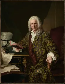Portrait of Marc de Villiers, 1747. Creator: Jacques-Andre-Joseph Aved