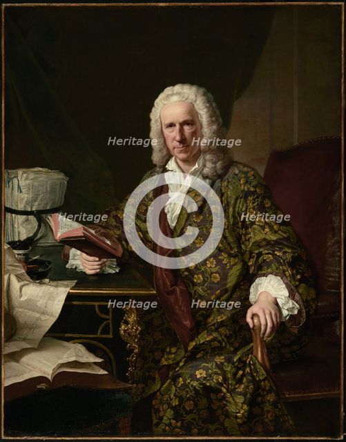 Portrait of Marc de Villiers, 1747. Creator: Jacques-Andre-Joseph Aved.