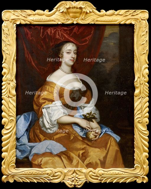 Portrait of Margaret Hughes (c. 1630-1719).
