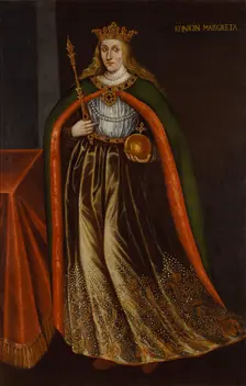 Portrait of Margaret I of Denmark (1353-1412)
