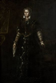 Portrait of Margaret of Valois (1523-1574), Duchess of Berry, 17th century. Creator: Anon