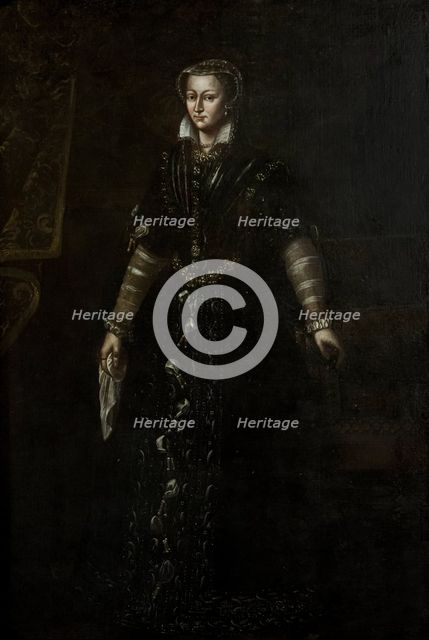 Portrait of Margaret of Valois (1523-1574), Duchess of Berry, 17th century. Creator: Anon.