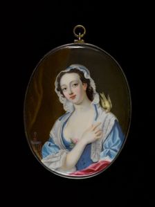Portrait of Margaret "Peg" Woffington, between 1750 and 1770. Creator: English School
