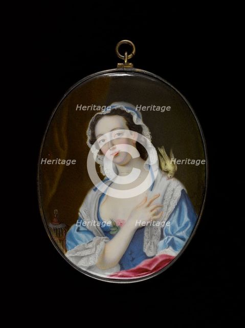 Portrait of Margaret "Peg" Woffington, between 1750 and 1770. Creator: English School.