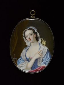 Portrait of Margaret "Peg" Woffington, between 1750 and 1770. Creator: English School