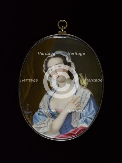 Portrait of Margaret "Peg" Woffington, between 1750 and 1770. Creator: English School.