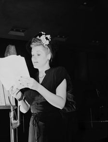 Portrait of Margaret Whiting, New York, N.Y., 1946. Creator: William Paul Gottlieb