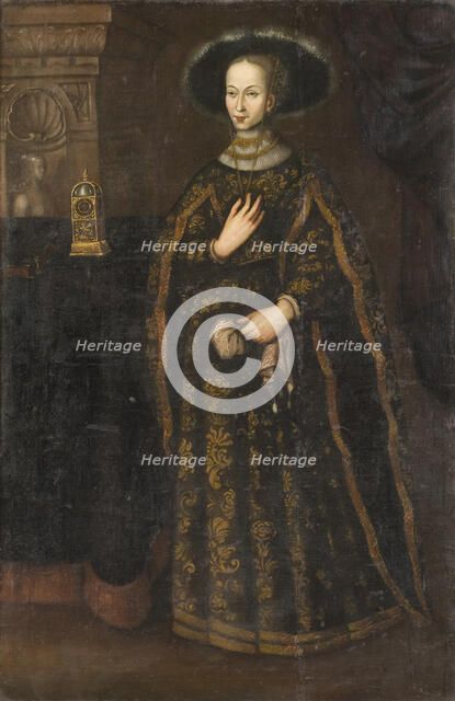Portrait of Margareta Eriksdotter Vasa (1497-1536), sister of king Gustav I of Sweden.