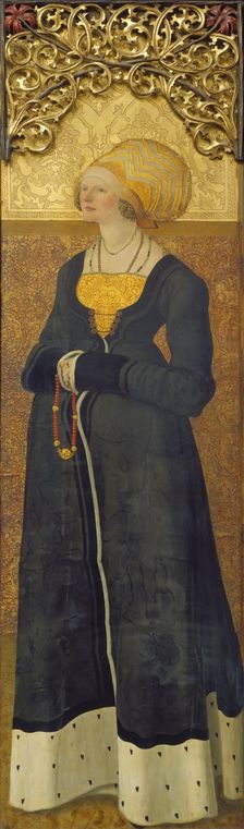 Portrait of Margarete Stalburg, née vom Rhein (1484–1550), 1504. Creator: Master of the Stalburg Portraits