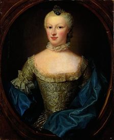 Portrait of Margaretha Cornelia van de Poll, Wife of Cornelis Munter, 1750. Creator: Jean Fournier