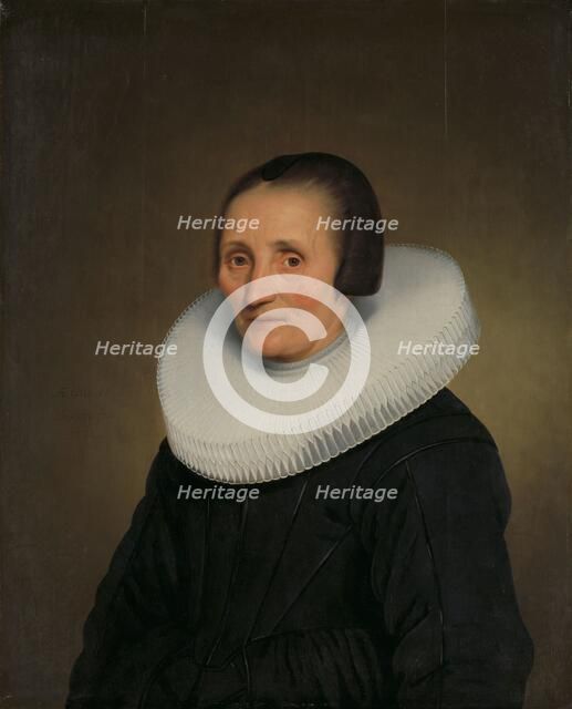Portrait of Margaretha de Geer (1585-1672), 1651. Creator: Jacob Gerritsz Cuyp.