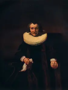 Portrait of Margaretha de Geer, Wife of Jacob Trip c1661. Artist: Rembrandt Harmensz van Rijn