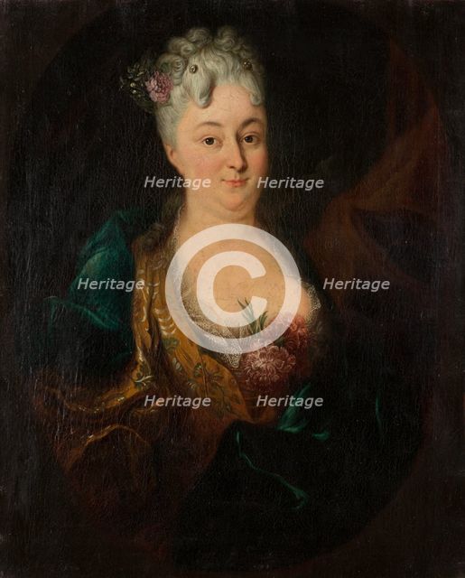 Portrait of Margarethe Elisabeth von Lersner, c1700-1730. Creator: German Master.