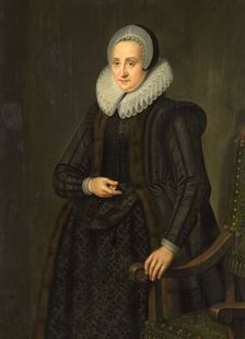 Portrait of Margarita Cassier, 1616. Creator: Anon