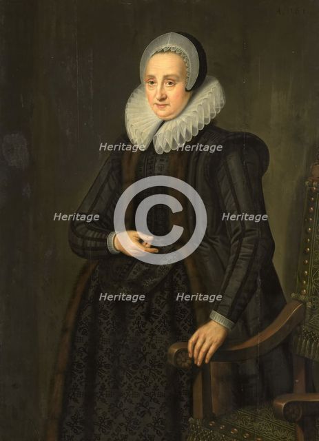 Portrait of Margarita Cassier, 1616. Creator: Anon.
