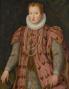 Portrait of Margherita Gonzaga (1564-1618), Duchess of Ferrara, Second half of the16th cen.. Creator: Anonymous
