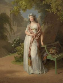 Portrait of Margravine Luise von Anhalt-Dessau (1750-1811)