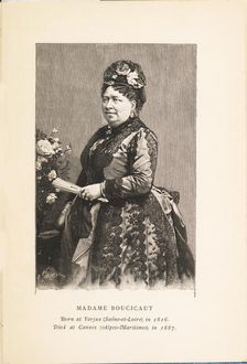 Portrait of Marguerite Boucicaut, née Guérin (1816-1887), 1892. Creator: Anonymous