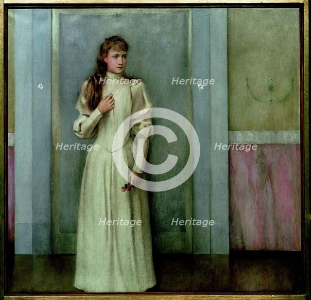 Portrait of Marguerite Landuyt, 1896.