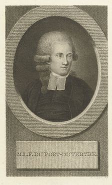 Portrait of Marguerite-Louis-François Duport-Dutertre (1754-1793) , 1790s