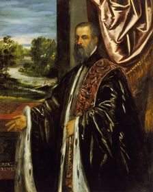 Portrait of Marino Grimani, 1578. Creator: Jacopo Tintoretto