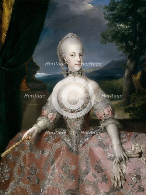 Portrait of Maria Carolina of Austria (1752-1814).