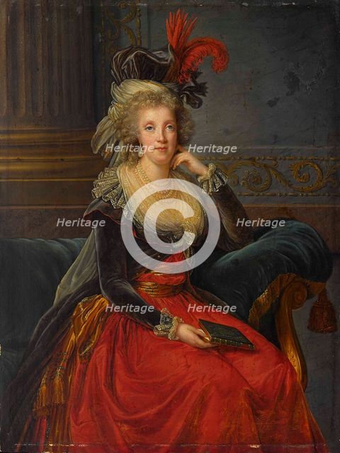 Portrait of Maria Carolina of Austria (1752-1814).