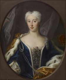 Portrait of Maria Clementina Sobieska, c1719. Creator: Unknown