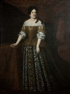 Portrait of Maria Angela Caterina d'Este (1656-1722), Princess of Carignano, 17th-18th century. Creator: Anonymous