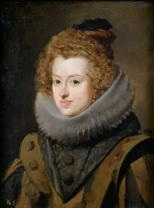 Portrait of Maria Anna (1606-1646), Infanta of Spain, c.1630. Artist: Velàzquez, Diego (1599-1660)