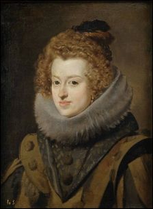 Portrait of Maria Anna of Spain, Queen of Hungary (1606-1646), c1630. Creator: Diego Velasquez