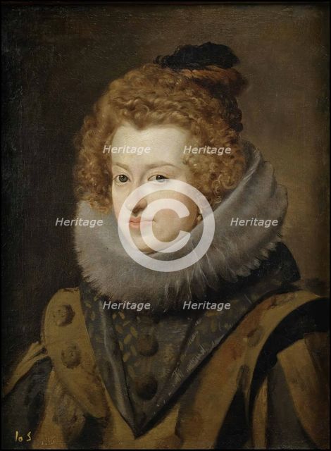 Portrait of Maria Anna of Spain, Queen of Hungary (1606-1646), c1630. Creator: Diego Velasquez.