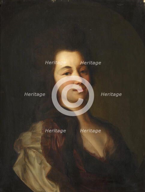 Portrait of Maria Alexeevna Lvova, née Dyakova.