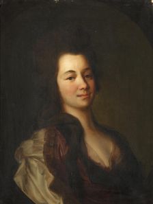 Portrait of Maria Alexeevna Lvova, née Dyakova
