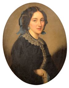 Portrait of Maria Alexeevna Sukhotina (1830-1889), née Dyakova