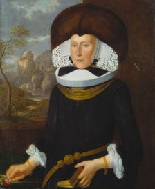 Portrait of Maria Barbara Peyer (1636-1693), 1683. Creator: Felix Meyer