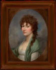 Portrait of Maria Grabowska, 1790-1798. Creator: Unknown