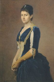 Portrait of Maria Grigoryevna Shcherbatova, née Stroganova (1857-1920)