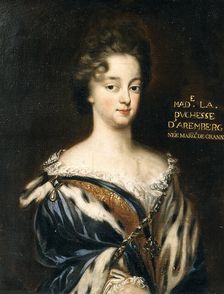 Portrait of Maria Enrichetta del Carretto (1671-1744), Marchesa de Grana e Savona, um 1700. Creator: Anonymous