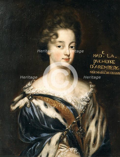 Portrait of Maria Enrichetta del Carretto (1671-1744), Marchesa de Grana e Savona, um 1700. Creator: Anonymous.
