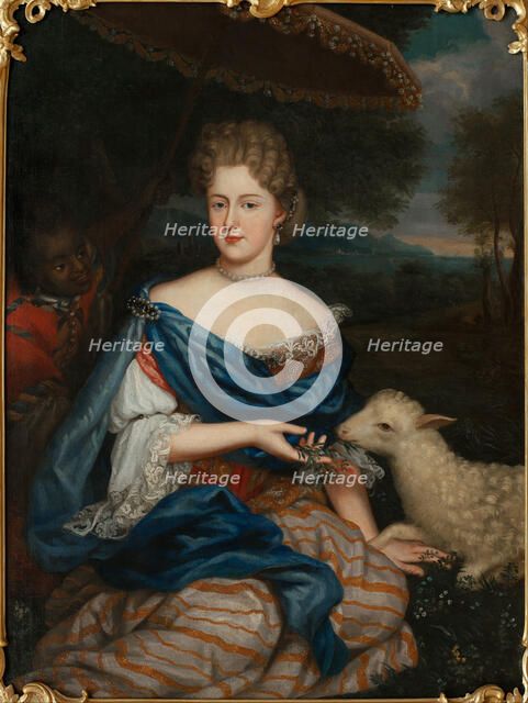 Portrait of Maria Karolina Sobieska (1697-1740). Artist: Anonymous 