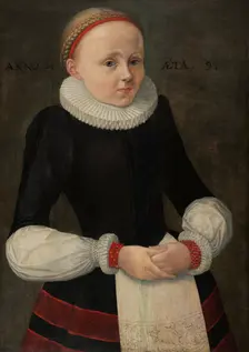 Portrait of Maria Jacobina Völker, 1588. Creator: Unknown