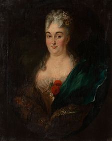 Portrait of Maria Justina von Lersner, c1700-1730. Creator: German Master