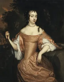 Portrait of Maria of Orange-Nassau (1642-1688), Countess of Simmern-Kaiserslautern, c. 1645