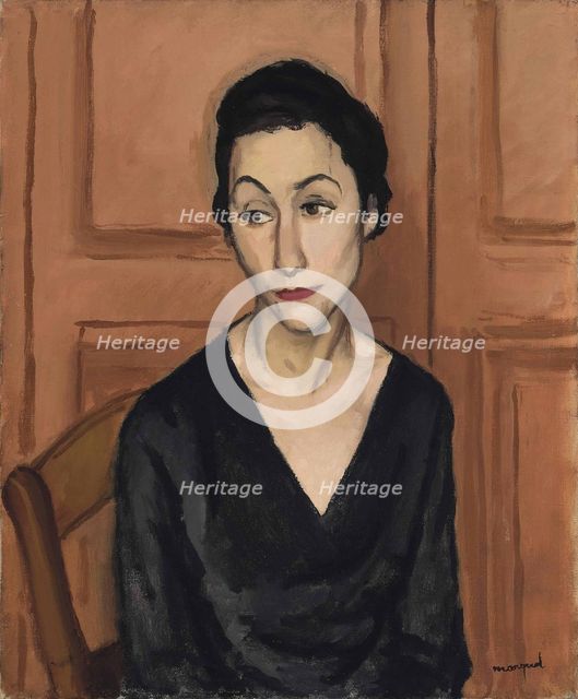 Portrait of Maria Lani, 1928. Creator: Marquet, Pierre-Albert (1875-1947).