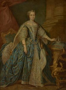 Portrait of Maria Leszczynska (1703-1768), 18th century. Creator: Unknown